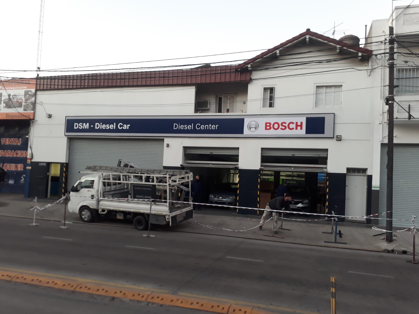 Aplicación en fachada