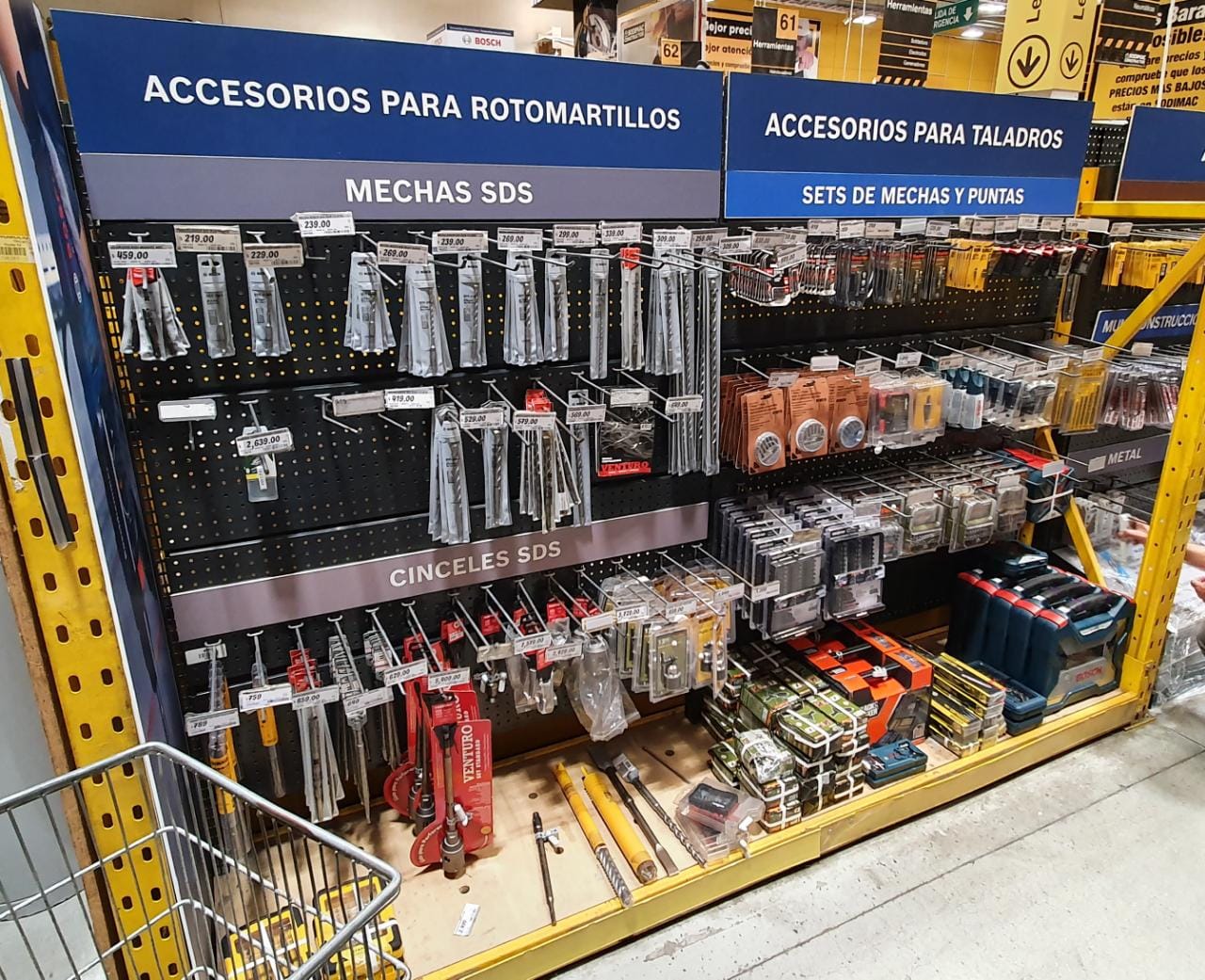 Exhibidores POP en retail